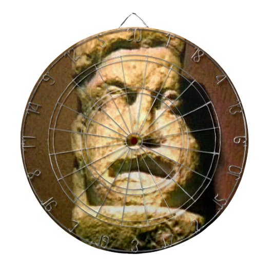 Bathのイギリス1986のローマの人Statue1のスナップ17443のjGi ダーツボード (正面)