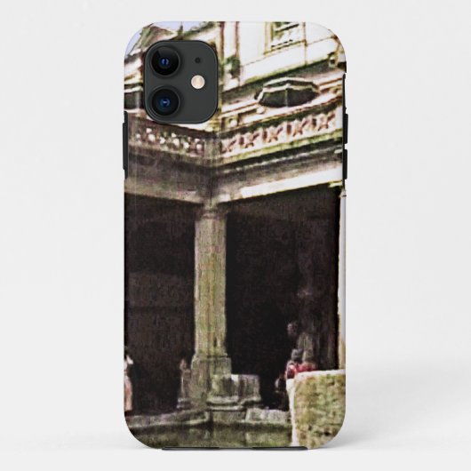Bathのイギリス1986ローマBath1cのスナップ17814bのjGibney Case-Mate iPhoneケース (裏面)