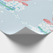 Bathの包装紙を取っているコブタ ラッピングペーパー (角)