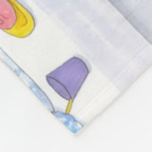 Bathの犬121のおもしろいなチワワ フリースブランケット (角)