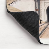 Bathの近くのBrunelの箱のトンネルの入口 マウスパッド (コーナー)