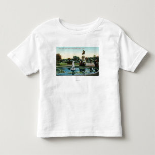 Bathの金星のボストン公共庭の眺め トドラーTシャツ