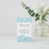 Bathは犬か自動洗浄スパのヘアーサロン泡立ちます 名刺 (スタンド正面)