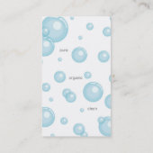 Bathは犬か自動洗浄スパのヘアーサロン泡立ちます 名刺 (裏面)