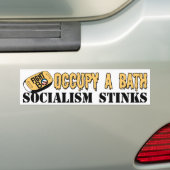 Bathを占めて下さい: B.O.を戦って下さい バンパーステッカー (車上)