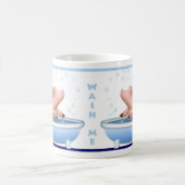 Bathを取っているブタ マグカップ (中央)