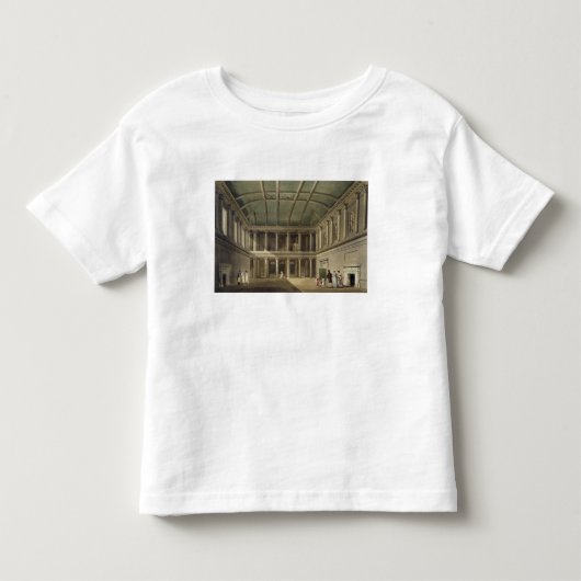 「Bath図解入りの、写真付きのなbからのコンサート部屋のインテリア、 トドラーTシャツ (正面)
