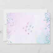 Bath Bombの誕生日パーティーの写真サンキューカード 招待状 (裏面)