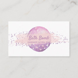 Bath Bomb Natural Soap Spa 名刺