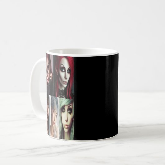 Bath Bomb Party Mug コーヒーマグカップ (正面左)