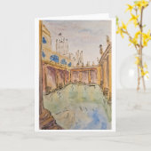 Bath, England Card カード (黄色い花)