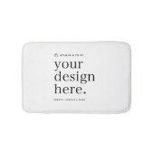 Bath Matあなたのデザインアップロード バスマット (正面)