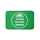 Bath Mat - -パーソナライズされたイメージの追加/文字 バスマット (正面)