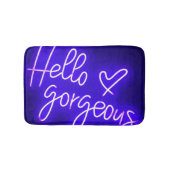 Bath Mat, Hello Gorgeous  バスマット (正面)