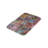 Bath Mat – Urban Fractals バスマット (アングル)