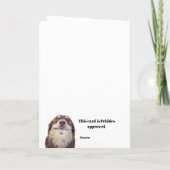 Bath Time Birthday Card カード (裏面)