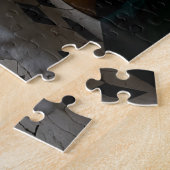 Bathing Woman in Art Deco Bathroom ジグソーパズル (側面)