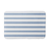 Bathmat Blue & White Stripe バスマット (正面)