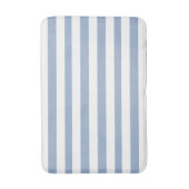 Bathmat Blue & White Stripe バスマット (正面縦)