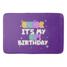 BATHROOM BIRTHDAY CHEER UP BATH MAT  バスマット