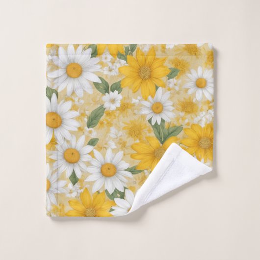 Bathroom Flower Feeling バスタオルセット (ウォッシュタオル)