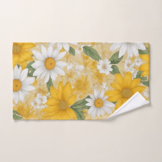 Bathroom Flower Feeling バスタオルセット (ハンドタオル)