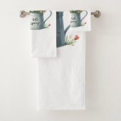Bathroom Towel Set-Pastel Spring Bath Décor バスタオルセット (インサイチュ)