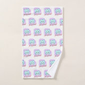 Bathroom Towel Sets Valentine's Day Cat Be Mine バスタオルセット (ハンドタオル)