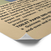 Bathroom Wall Art Retro Toilet Art Funny Toilet Ar ポスター (角)