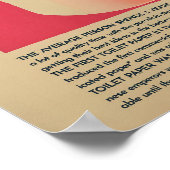 Bathroom Wall Art Retro Toilet Art Prints Funny Ba ポスター (角)