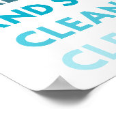 Bathroom Wall Art - So Fresh and So Clean ポスター (角)