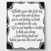 BathroomSign.jpg フォトプラーク (正面)