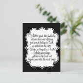 BathroomSign.jpg ポストカード (スタンド正面)