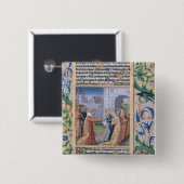 Bathshebaを切望しているデイヴィッド王 缶バッジ (正面&裏面)