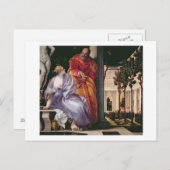 Bathsheba Bassing, c.1575 (キャンバス上の油) ポストカード (正面/裏面)