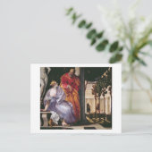 Bathsheba Bassing, c.1575 (キャンバス上の油) ポストカード (スタンド正面)