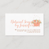 Bathtub Soap Bubble Orange 名刺 (裏面)