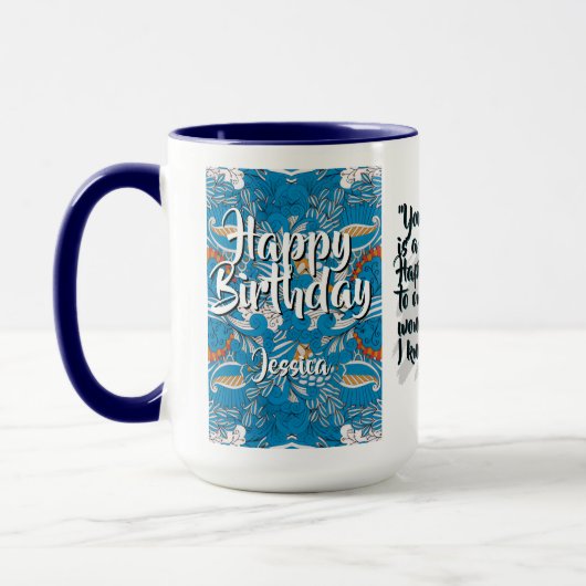 Batik Combo Mug CM02-01 Taurus マグカップ (左)