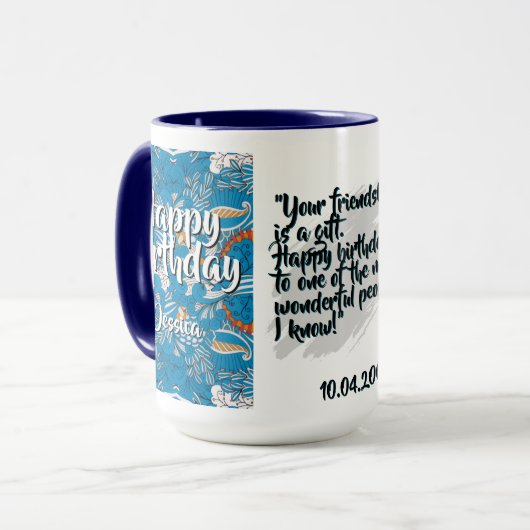 Batik Combo Mug CM02-01 Taurus マグカップ (正面左)