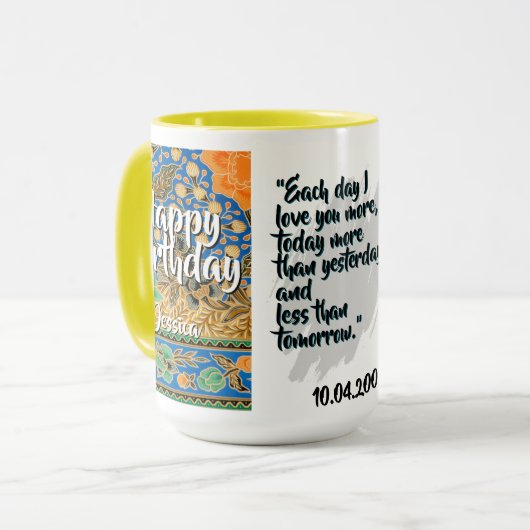 Batik Combo Mug CM03-01 Gemini マグカップ (正面左)