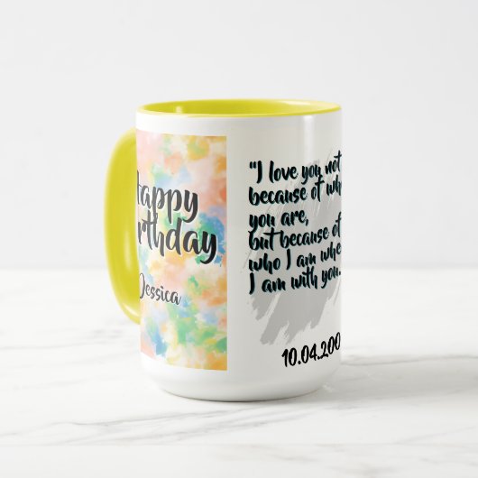 Batik Combo Mug CM04-01 Cancer マグカップ (正面左)