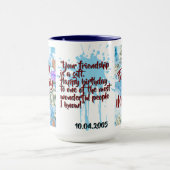 Batik Combo Mug CM12-01 Pisces マグカップ (中央)