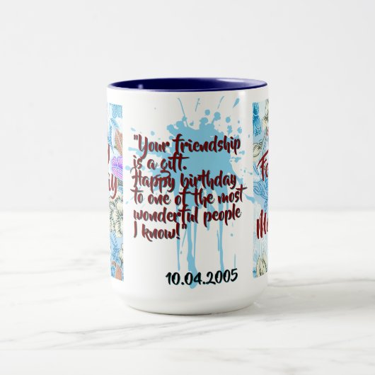 Batik Combo Mug CM12-01 Pisces マグカップ (中央)