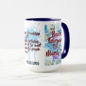 Batik Combo Mug CM12-01 Pisces マグカップ (正面右)