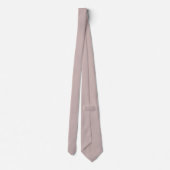Batik Pale Pink Spring And Summer Solid Color ネクタイ (裏面)