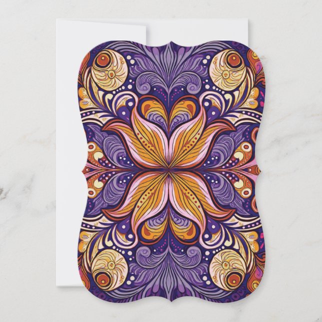 Batik Pattern Purple (正面)