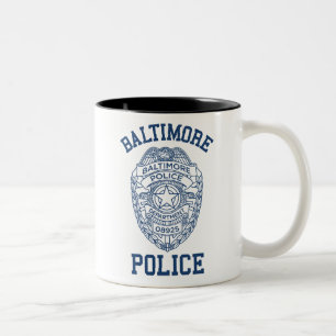 Batimoreの警察メリーランド ツートーンマグカップ