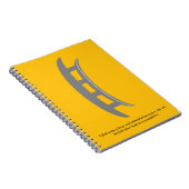 Bat'leth Spiral Notebook ノートブック (右側)