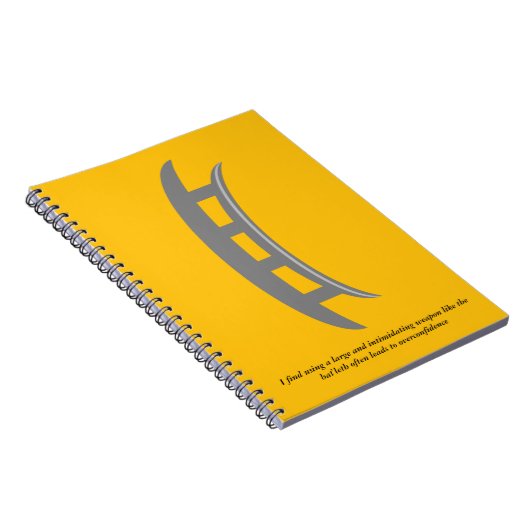 Bat'leth Spiral Notebook ノートブック (右側)