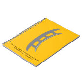 Bat'leth Spiral Notebook ノートブック (左側)